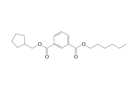 Isophthalic acid, cyclopentylmethyl hexyl ester