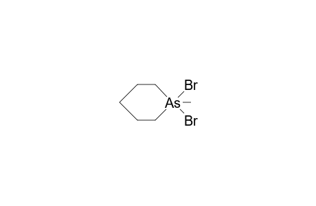 1,1-Dibromo-1-methyl-arsenane