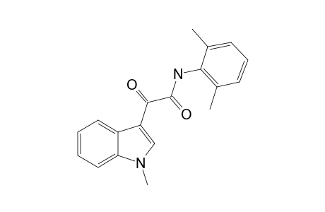 1H-Indole-3-acetamide, N-(2,6-dimethylphenyl)-1-methyl-.alpha.-oxo-