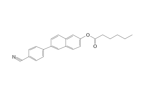 Hexanoic acid [6-(4-cyanophenyl)-2-naphthalenyl] ester