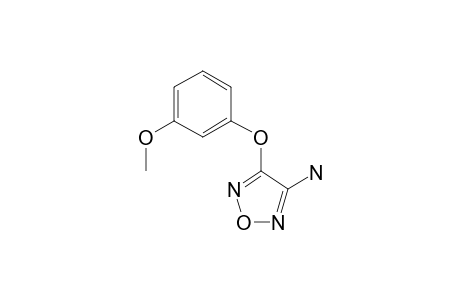 1,2,5-Oxadiazol-3-amine, 4-(3-methoxyphenoxy)-