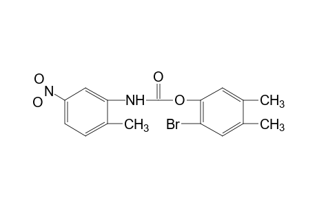 2-methyl-5-nitrocarbanilic acid, 6-bromo-3,4-xylyl ester