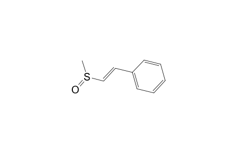 [(E)-2-methylsulfinylvinyl]benzene