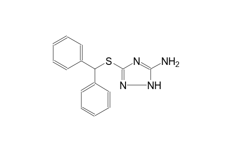 3-(benzhydrylsulfanyl)-1H-1,2,4-triazol-5-ylamine