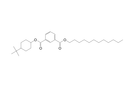 Isophthalic acid, dodecyl 4-tert-butylcyclohexyl ester