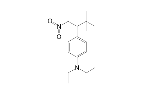 3,3-Dimethyl-1-nitro-2-[4-(N,N-diethylamino)phenyl)butane