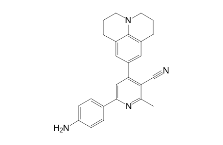 6-(4-Aminophenyl)-3-cyano-4-(julodine-9-yl)-2-methylpyridine