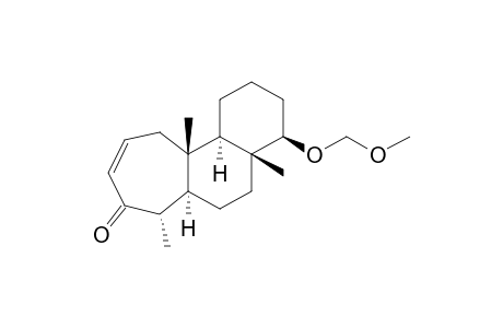 (4R,4aR,6aS,7S,11aS,11bR)-4-(Methoxymethoxy)-4a,7,11a-trimethyl-1,2,3,4,4a,5,6,6a,7,11,11a,11b-dodecahydro-8H-cyclohepta[a]naphthalen-8-one