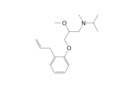 Alprenolol, N-methyl-, methyl ether