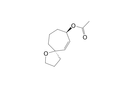 Spiro[4.6](5R*,8R*)-8-acetoxy-1-oxa-6-undecene