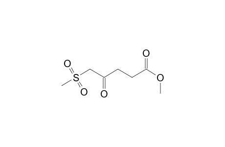 Methyl 3-((methylsulphonyl)acetyl)propanoate