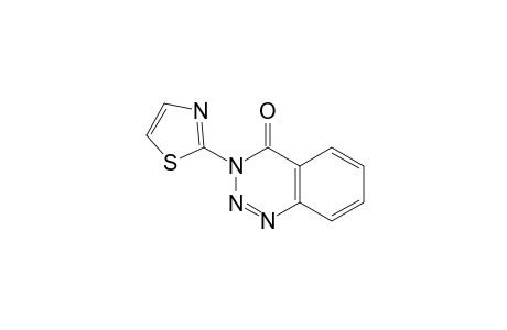 1,2,3-Benzotriazin-4(3H)-one, 3-(2-thiazolyl)-