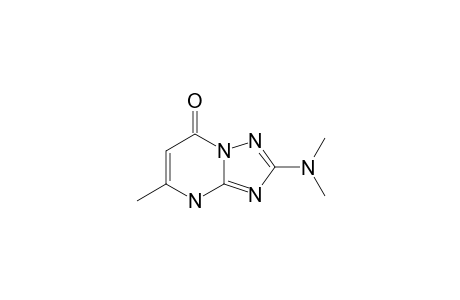 2-DIMETHYLAMINO-7-METHYL-1,2,4-TRIAZOLO-[1,5-A]-PYRIMIDIN-5(8H)-ONE