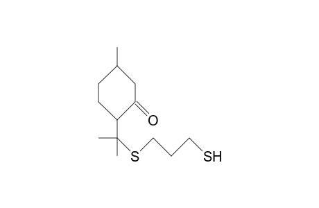 2-(5-MERCAPTO-1,1-DIMETHYL-2-THIAPENTYL)-5-METHYLCYCLOHEXAN-1-ON