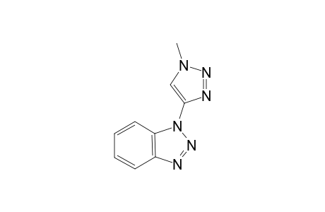 1-METHYL-4-(BENZOTRIAZOL-1-YL)-1H-1,2,3-TRIAZOLE