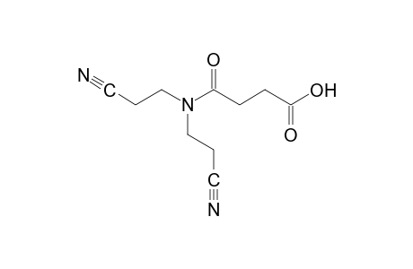 N,N-bis(2-cyanoethyl)succinamic acid