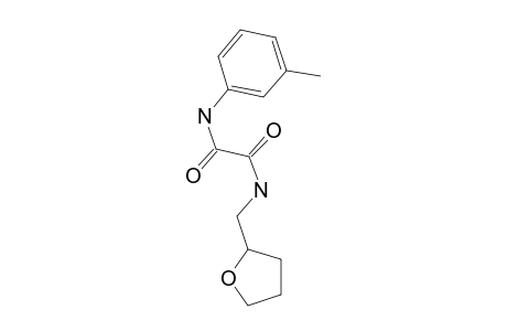 N1-(m-Tolyl)-N2-(tetrahydrofurfuryl)oxamide