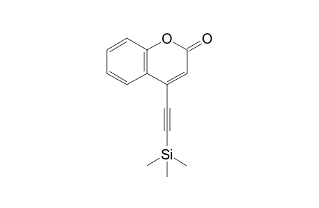 4-((Trimethylsilyl)ethynyl)-2H-chromen-2-one