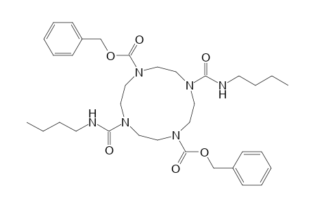 4,10-bis(Butylcarbamoyl)-1,4,7,10-tetrazacyclododecane-1,7-dicarboxylic acid dibenzyl ester