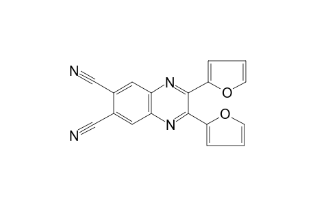 2,3-bis(2-furanyl)quinoxaline-6,7-dicarbonitrile