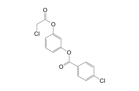 1,3-Benzenediol, o-chloroacetyl-o'-(4-chlorobenzoyl)-