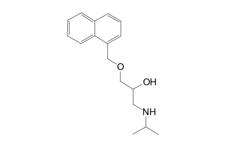 2-Propanol, 1-(isopropylamino)-3-(1-naphthylmethoxy)-