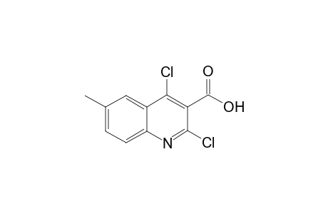 2,4-Dichloro-6-methylqionoline-3-carboxylic acid