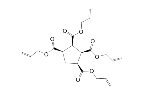 cis-,cis-,cis-,cis-1,2,3,4-CYCLOPENTANETETRACARBOXYLIC ACID, TETRAALLYL ESTER