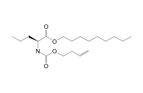 L-Norvaline, N-(but-3-en-1-yloxycarbonyl)-, nonyl ester