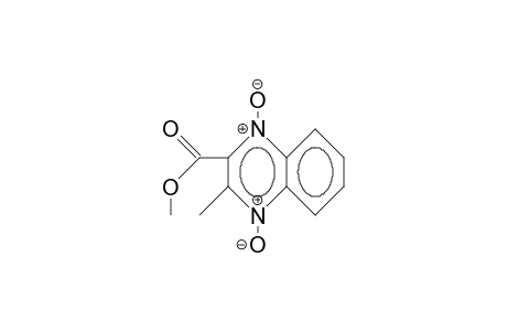 2-(Carbomethoxy)-3-methyl-quinoxaline-1,4-dioxide