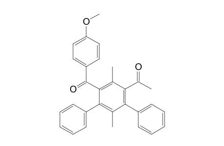 3-acetyl-2,5-dimethyl-4,6-diphenyl-4'-methoxybenzophenone