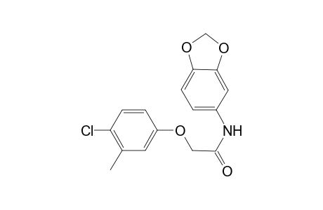 acetamide, N-(1,3-benzodioxol-5-yl)-2-(4-chloro-3-methylphenoxy)-