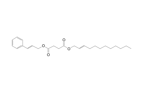 Succinic acid, dodec-2-en-1-yl 3-phenylprop-2-en-1-yl ester