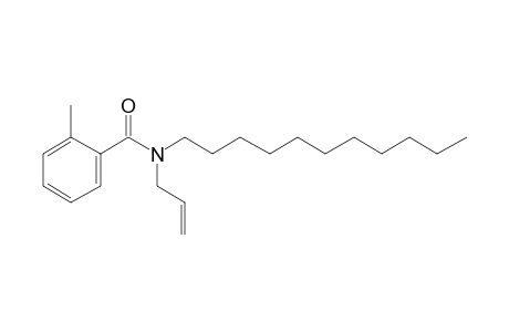 Benzamide, 2-methyl-N-allyl-N-undecyl-