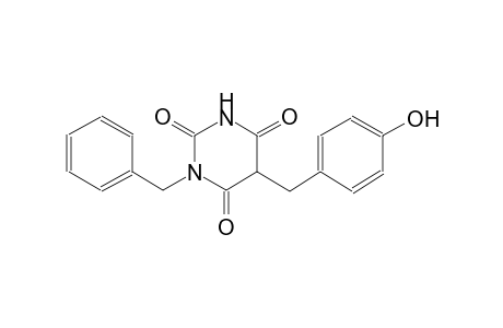 1-benzyl-5-(4-hydroxybenzyl)-2,4,6(1H,3H,5H)-pyrimidinetrione