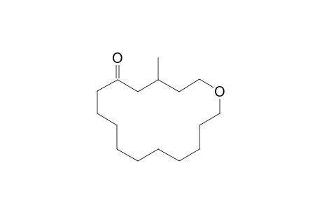 4-methyloxacyclohexadecan-6-one