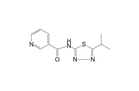 N-(5-isopropyl-1,3,4-thiadiazol-2-yl)nicotinamide