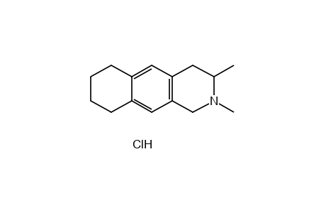 2,3-dimethyl-1,2,3,4,6,7,8,9-octahydrobenz[g]isoquinoline, hydrochloride