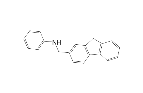 N-(9H-Fluoren-2-ylmethyl)aniline