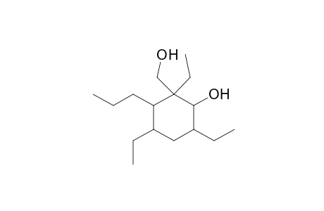 2-HYDROXY-6-PROPYL-1,3,5-TRIETHYLCYCLOHEXANEMETHANOL