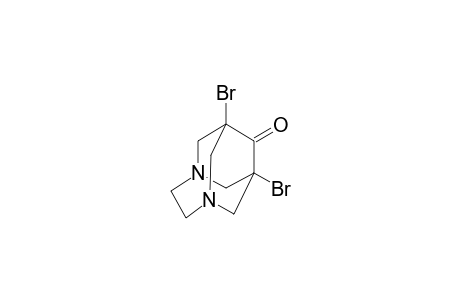 1,8-Dibromo-3,6-diazahomoadamantan-9-one