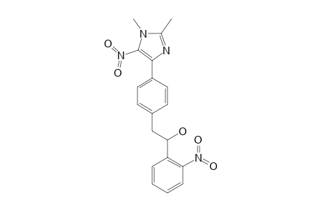 2-[4-(1,2-DIMETHYL-5-NITRO-1H-IMIDAZOL-4-YL)-PHENYL]-1-(2-NITROPHENYL)-ETHANOL