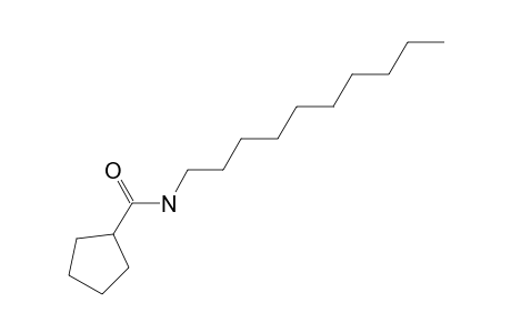 Cyclopentanecarboxamide, N-decyl-