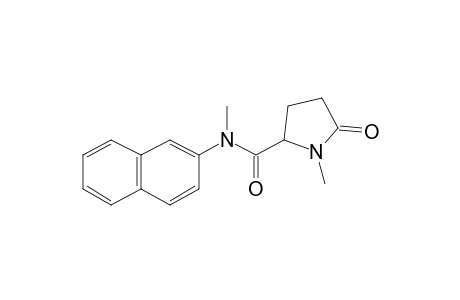 N-Naphthalen-2-yl-5-oxoprolinamide, N,N'-bis-methyl