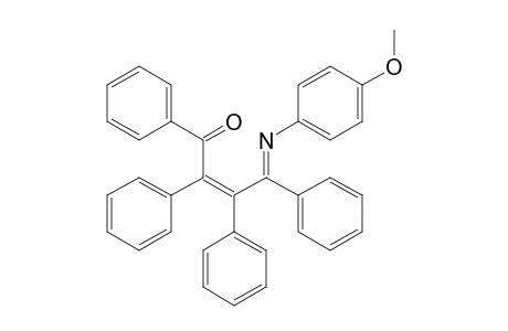 4-(4-Methoxyphenylimino)-1,2,3,4-tetraphenyl-2-butene-1-one