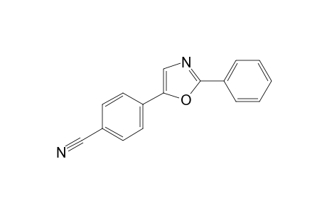 4-(2-phenyl-1,3-oxazol-5-yl)benzonitrile