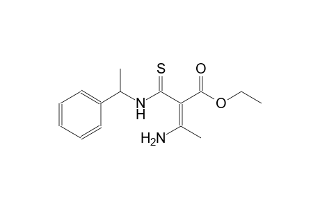 ethyl (2Z)-3-amino-2-{[(1-phenylethyl)amino]carbothioyl}-2-butenoate