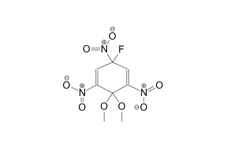 1,1-DIMETHOXY-4-FLUORO-2,4,6-TRINITROCYCLOHEXADIENE-2,5