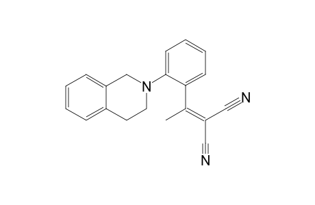 [1-[2-(1,2,3,4-TETRAHYDRO-2-ISOQUINOLINYL)-PHENYL]-ETHYLENE]-PROPANE-DINITRILE