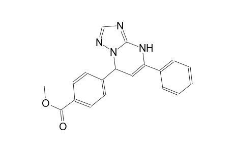 methyl 4-(5-phenyl-4,7-dihydro[1,2,4]triazolo[1,5-a]pyrimidin-7-yl)benzoate